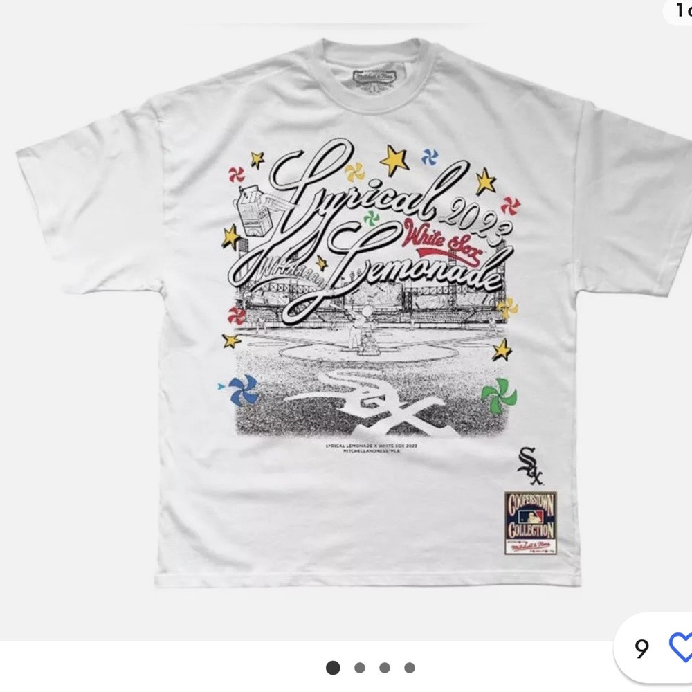 Lyrical lemonade x Chicago White Sox Mitchell & ness T-shirt